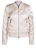 Quilted Bomber Jacket
