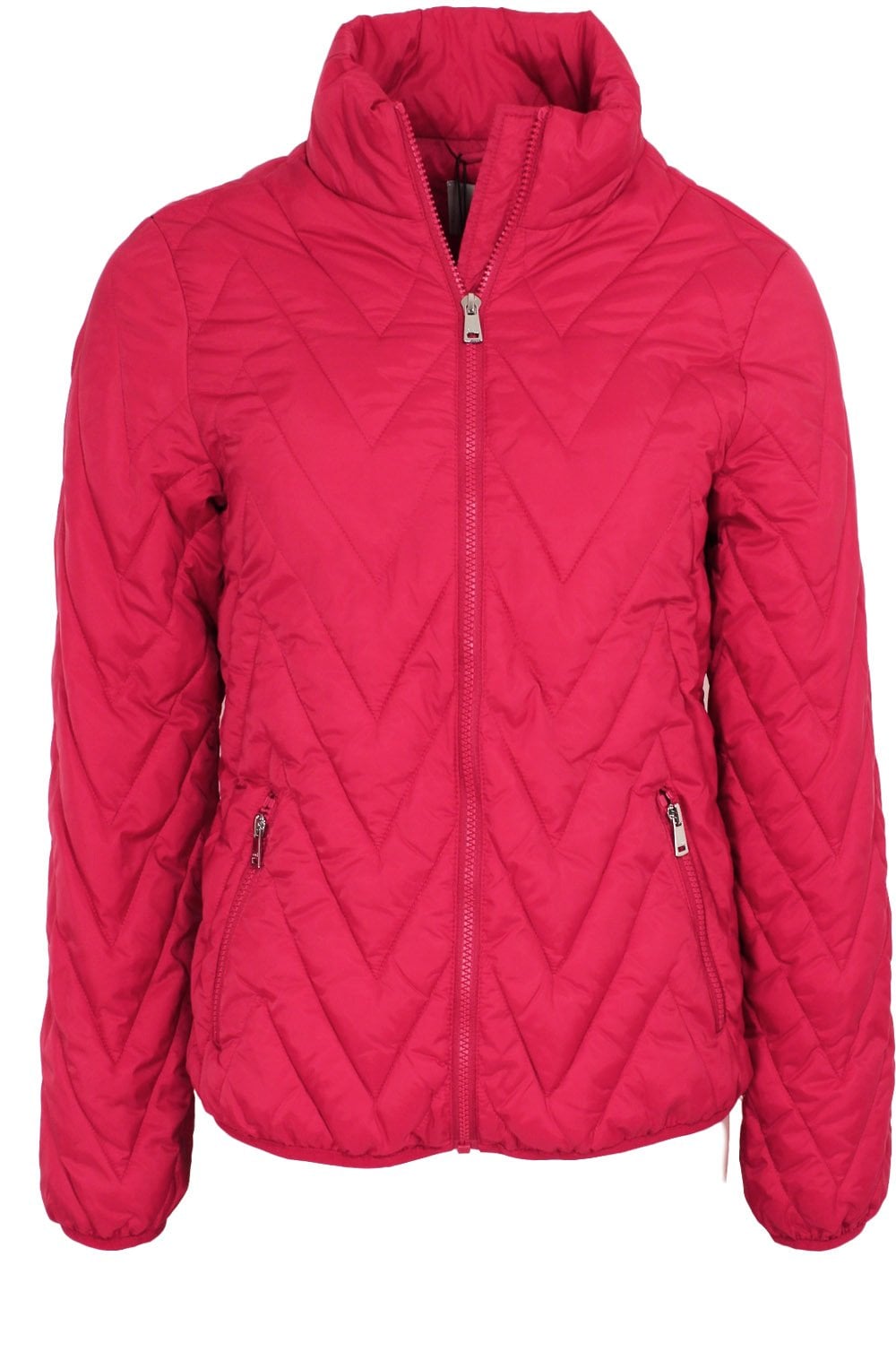 Quilted Red Jacket