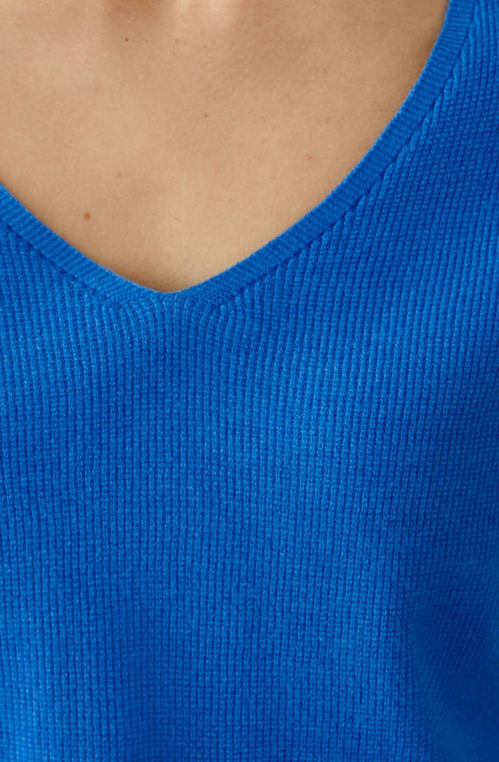 Radiant Blue Batwing Jumper