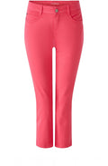 Raspberry Sorbet Cropped Skinny Jeans
