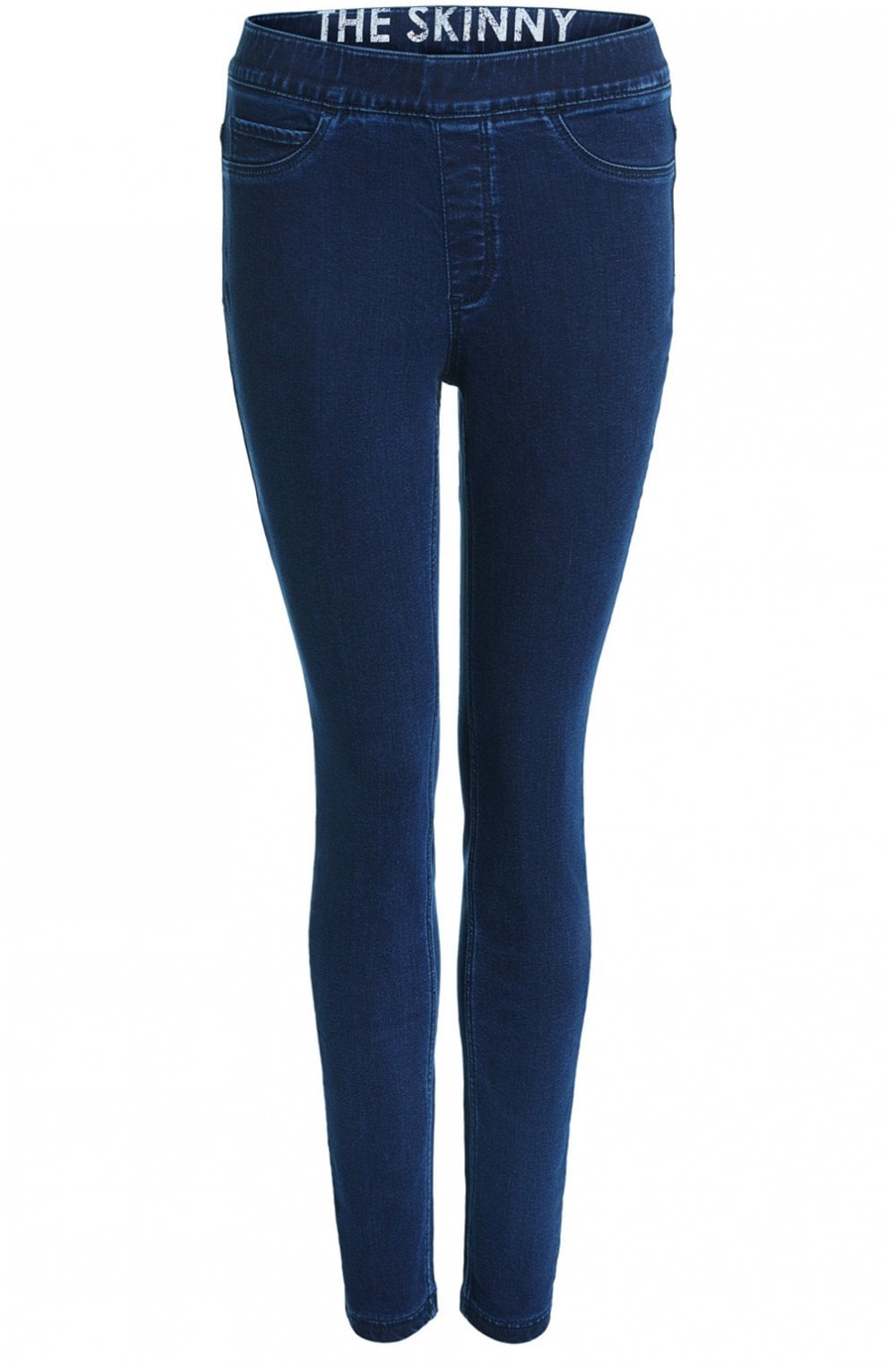 Raw Denim Skinny Jeggings