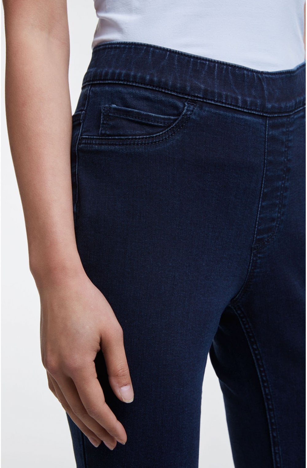Raw Denim Skinny Jeggings