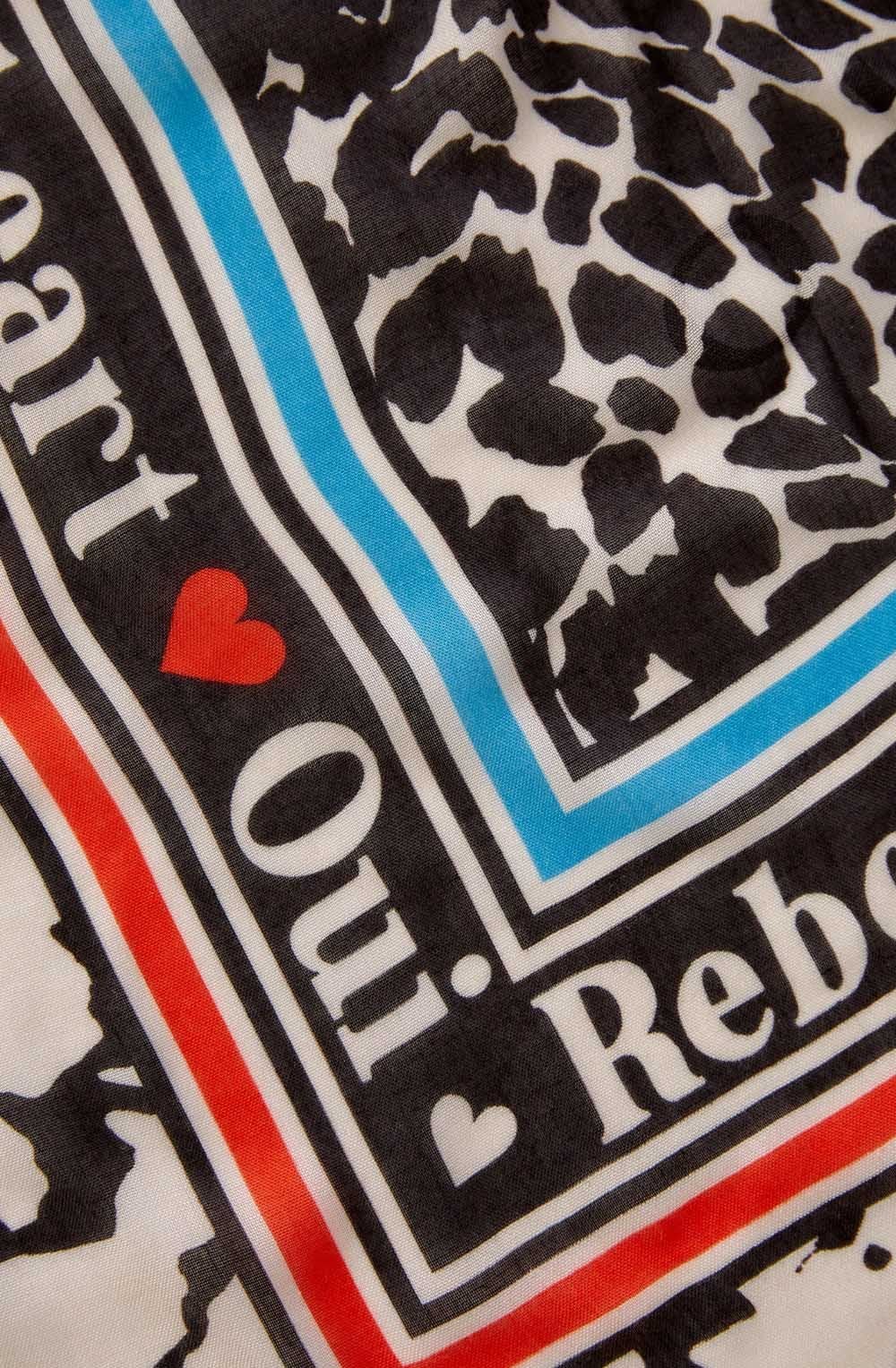 Rebel At Heart Tasselled Scarf