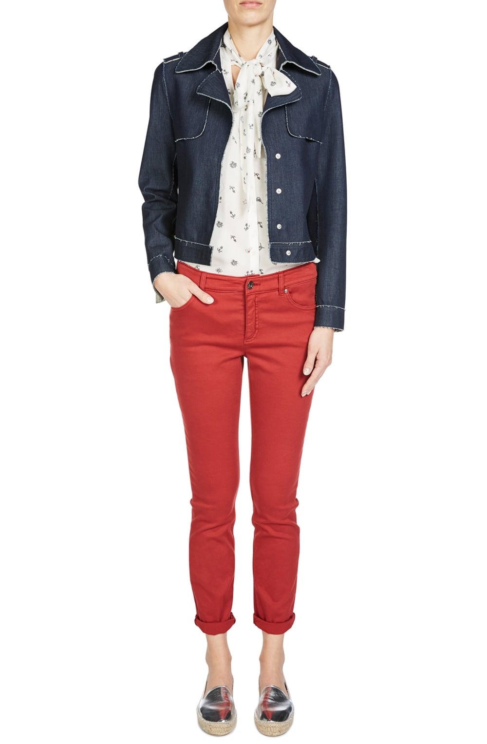 Red Baxter Jeggings