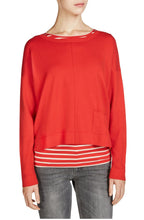 Red Fine Knit Sweater