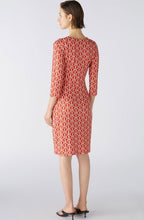 Red Love Heart Draped Waist Dress
