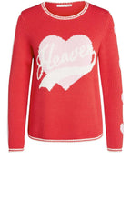 Red & Pink Heart Sweater