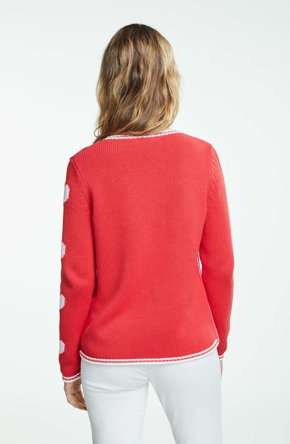 Red & Pink Heart Sweater