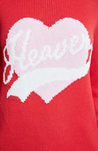 Red & Pink Heart Sweater