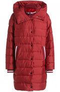 Red Quilted Coat