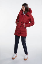 Red Quilted Coat