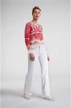 Red Rhinestone Detailed Jumper