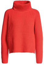 Red Roll Neck Sweater