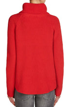 Red Roll Neck Sweater