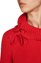 Red Roll Neck Sweater