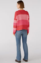 Red Rose Patterned Knit Jumper