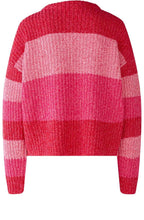 Red Rose Patterned Knit Jumper