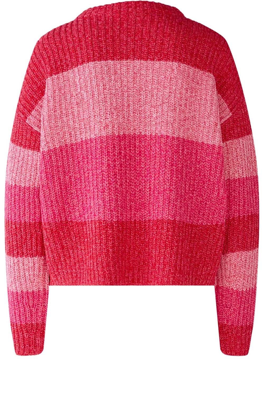 Red Rose Patterned Knit Jumper