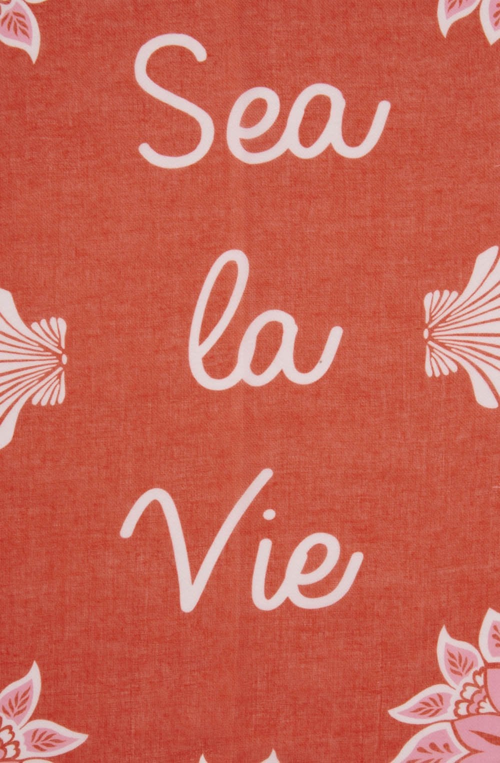 Red Rose Sea La Vie Lightweight Scarf
