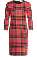Red Tartan Dress