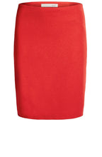 Red Wool Skirt