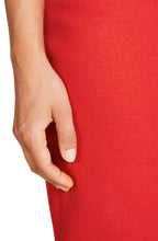 Red Wool Skirt
