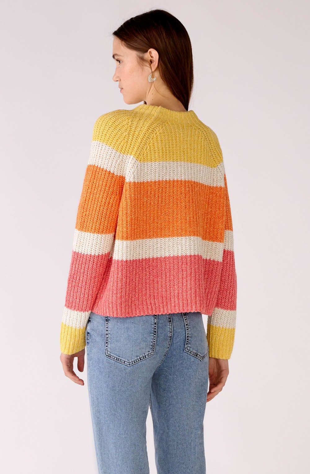 Red Yellow Striped Jumper