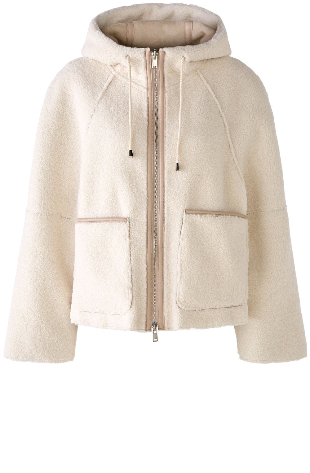 Reversible in Off White Light Stone Jacket