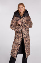 Reversible Black Animal Coat