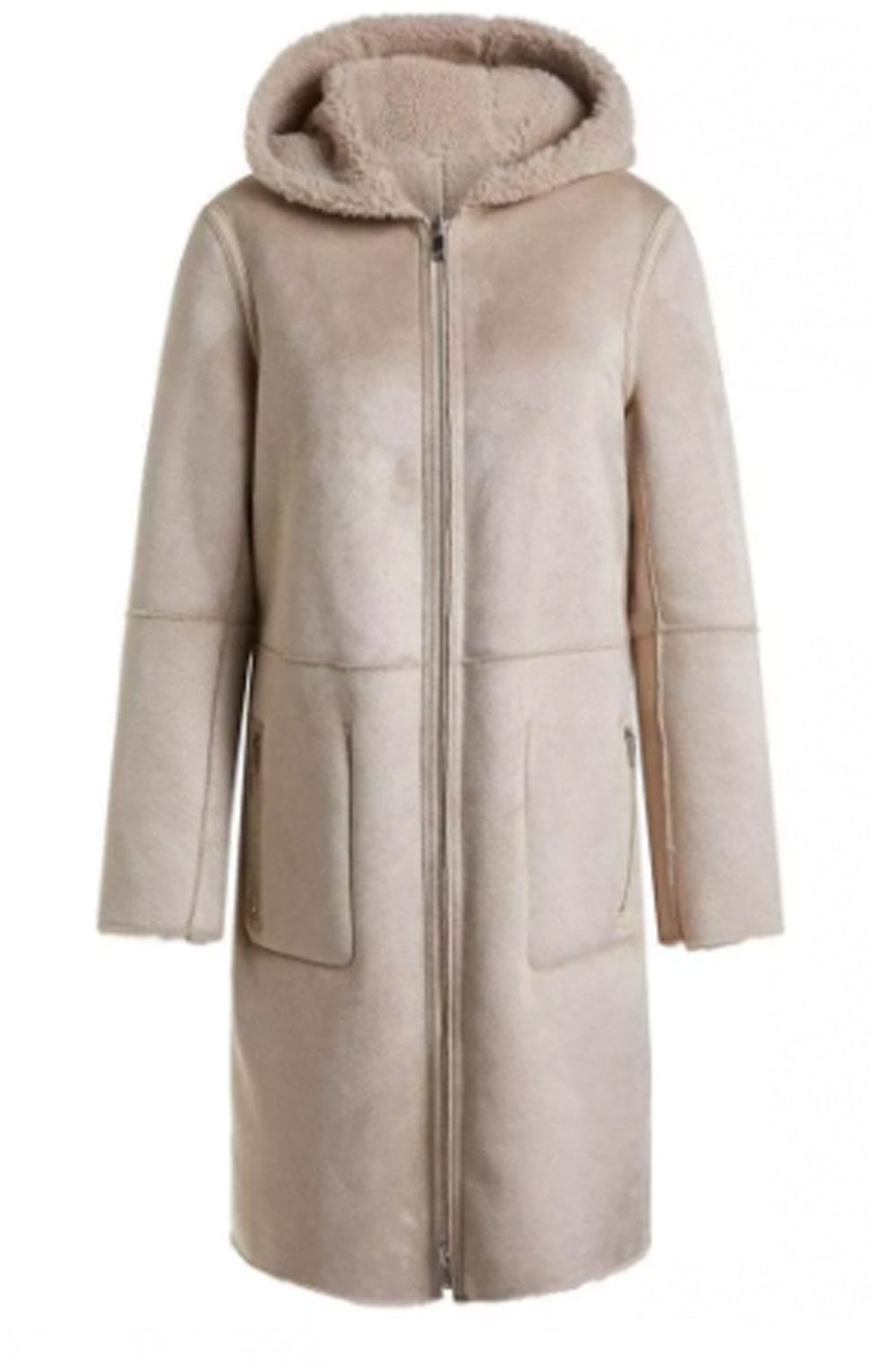 Reversible Sheep Skin Style Coat