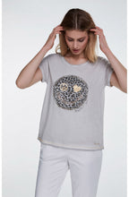 Rhinestone Smiley Face T Shirt