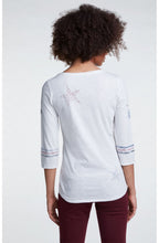 Rhinestone Star Detailed Top