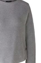 River Stone Button Detailed Cotton Jumper