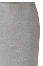 River Stone Grey Knitted Midi Skirt