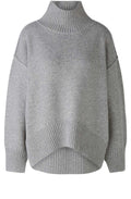 River Stone High neck Oversized Jumper