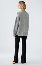 River Stone High neck Oversized Jumper
