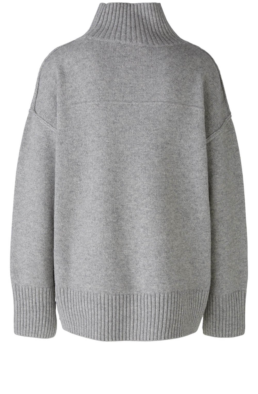 River Stone High neck Oversized Jumper