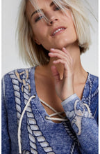 Rope Design Knit Jumper