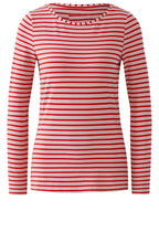 Rose and Red Stretch Jersey Top