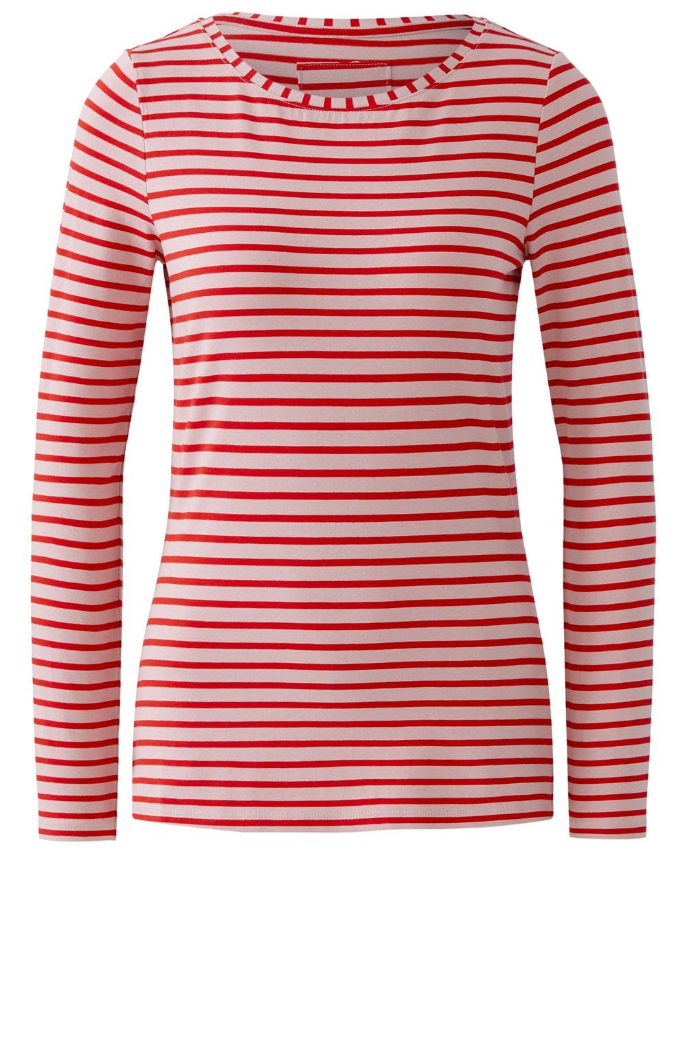 Rose and Red Stretch Jersey Top