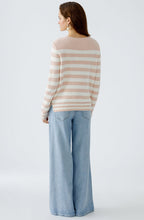 Rose and White Waffle Knit Jumper