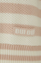 Rose and White Waffle Knit Jumper