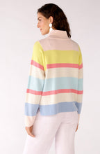 Rose Blue Colour Block Jumper