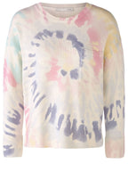 Rose Blue Tie Dye Jumper