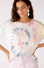 Rose Blue Tie Dye Jumper