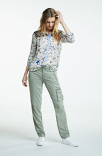 Rose Blue Treasure Map Blouse