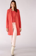 Rose Boiled Wool Coat