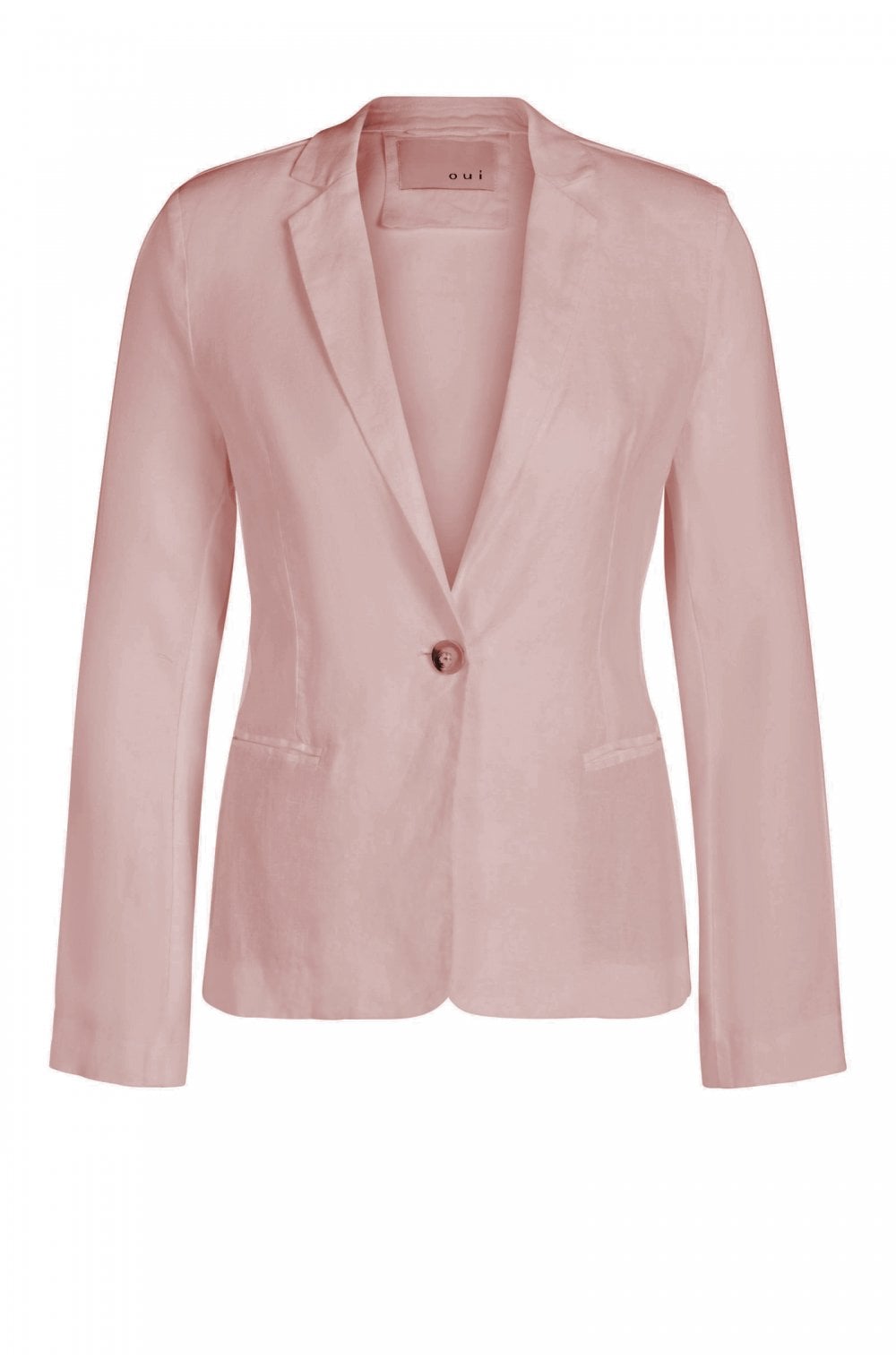 Rose Dust Linen Jacket