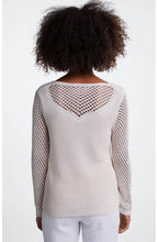 Rose Dust Loose Knit Detailed Jumper