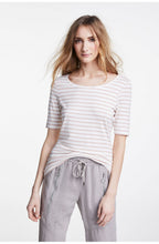 Rose Dust Striped T Shirt